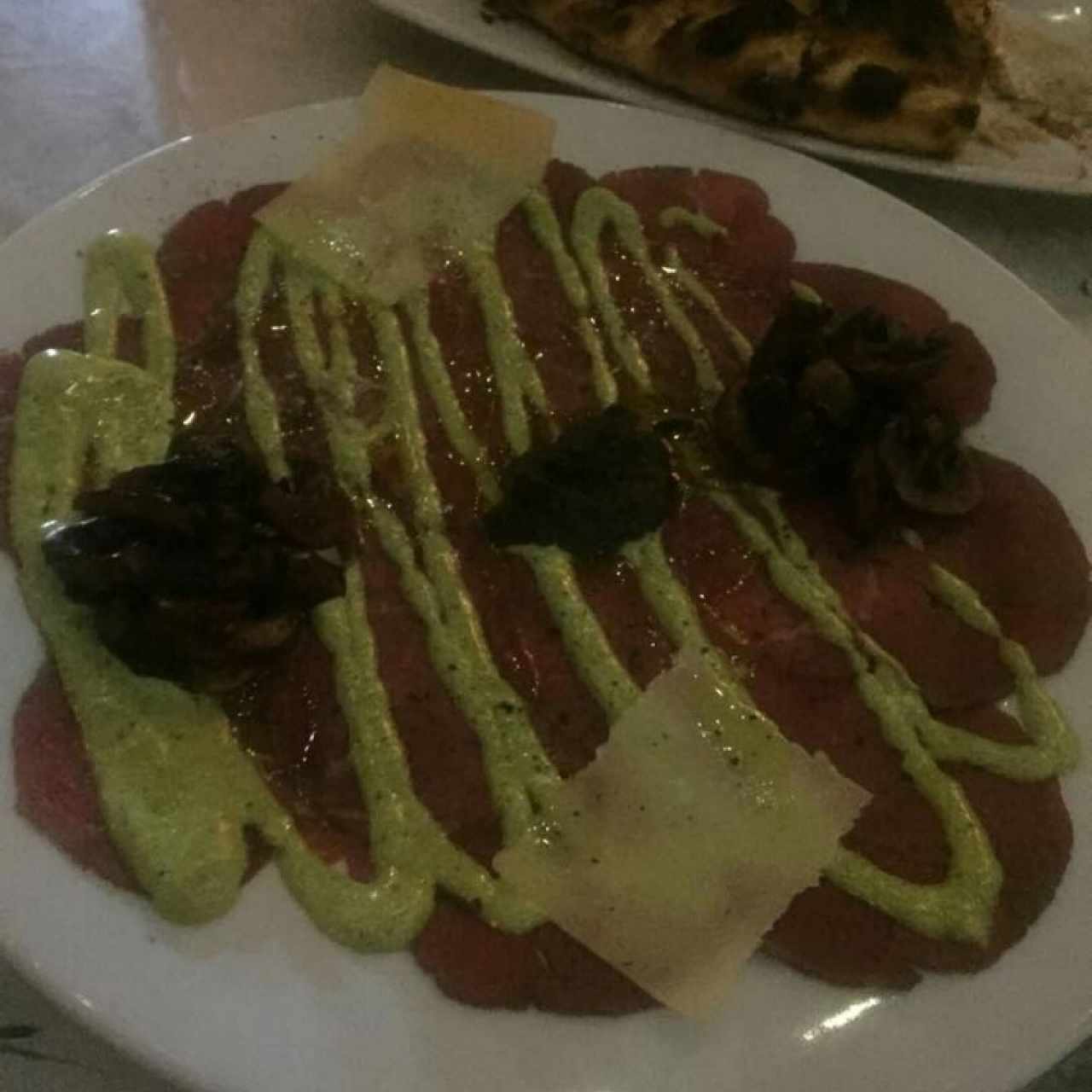 carpaccio de lomito