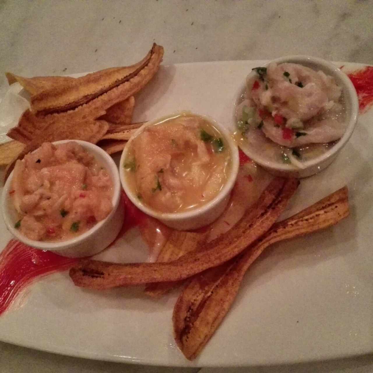 Trío de Ceviche
