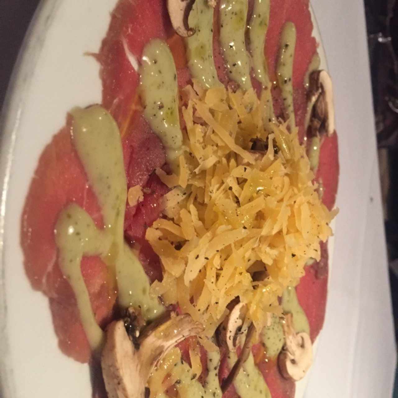 carpaccio de lomito (puede mejorar)