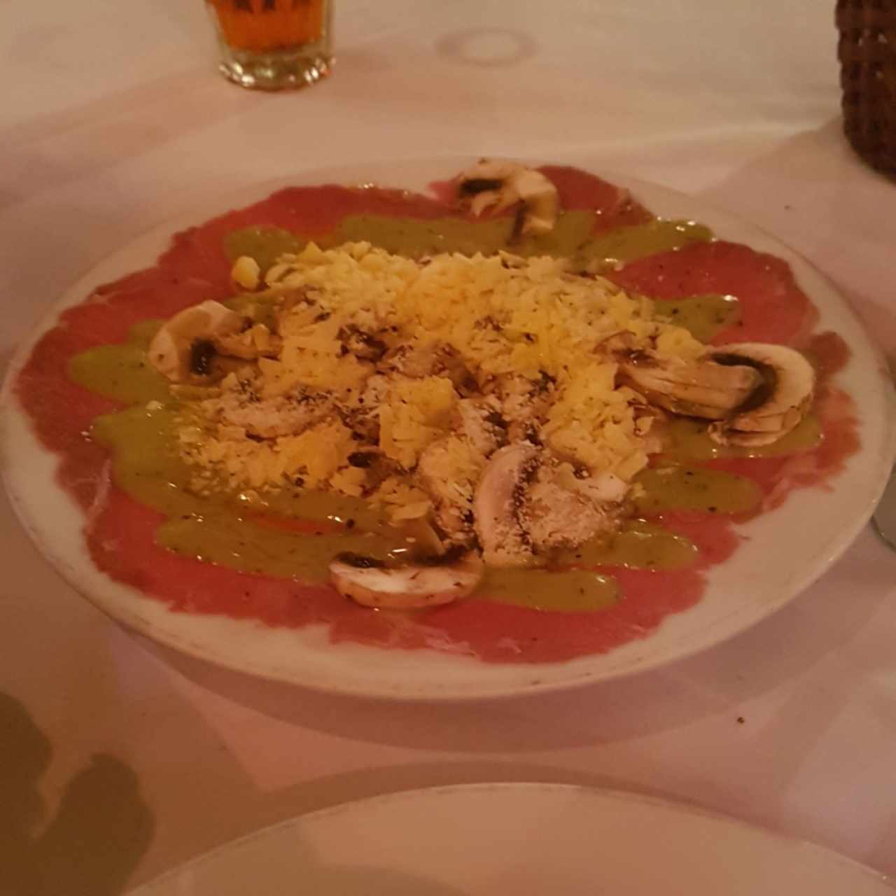 Carpaccio de lomito