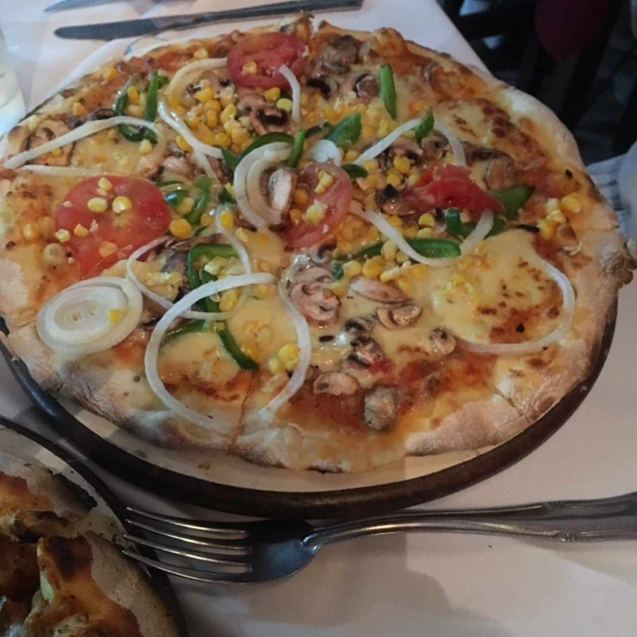 Pizza vegetariana 
