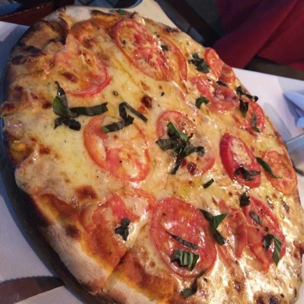 Pizza Capresa. 
