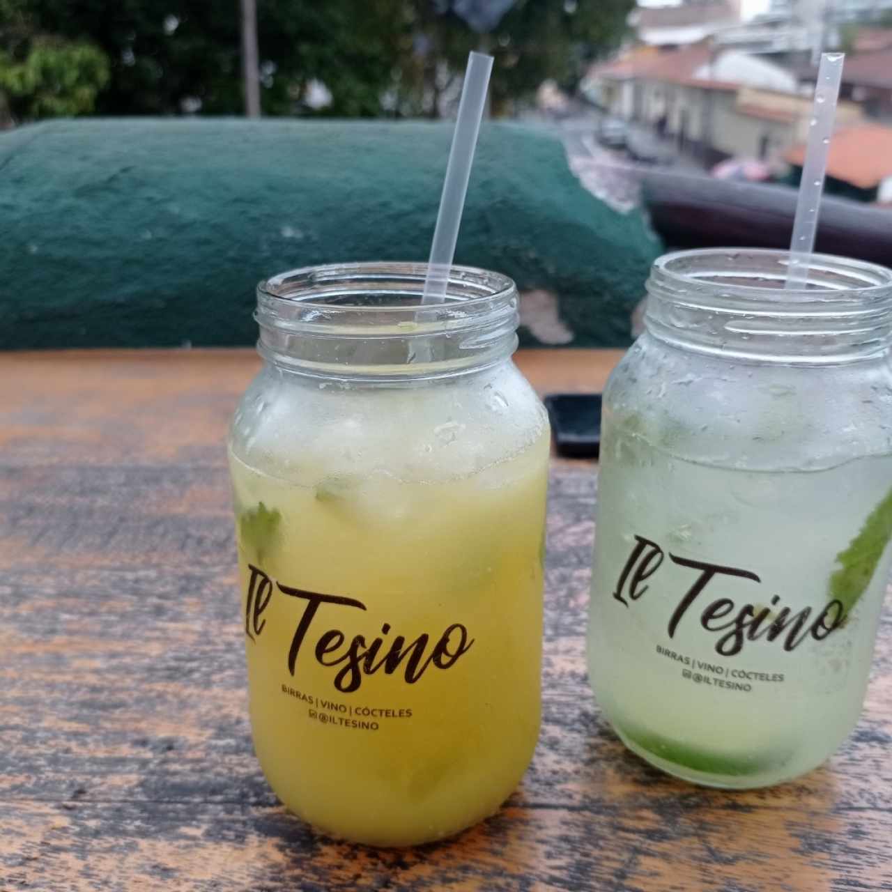 mojitos de parchita y limón 