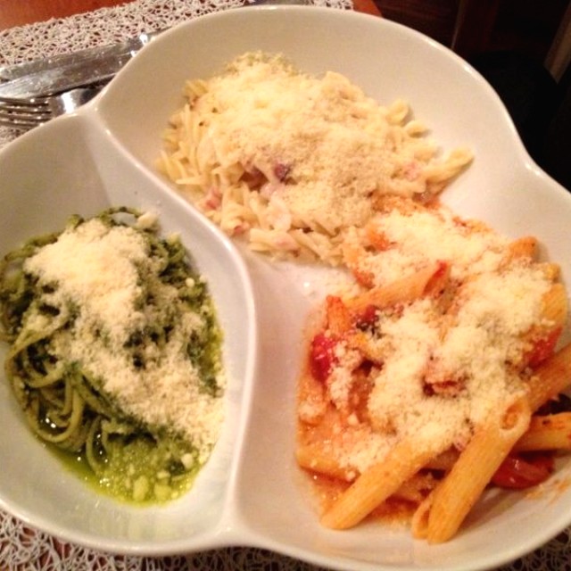 Trío de pasta