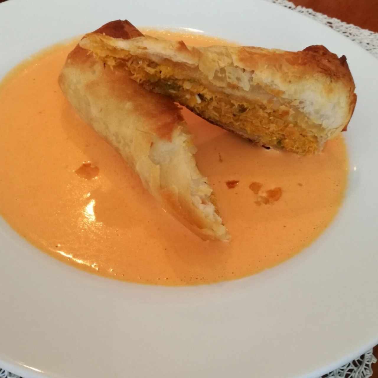 strudel de Cazón