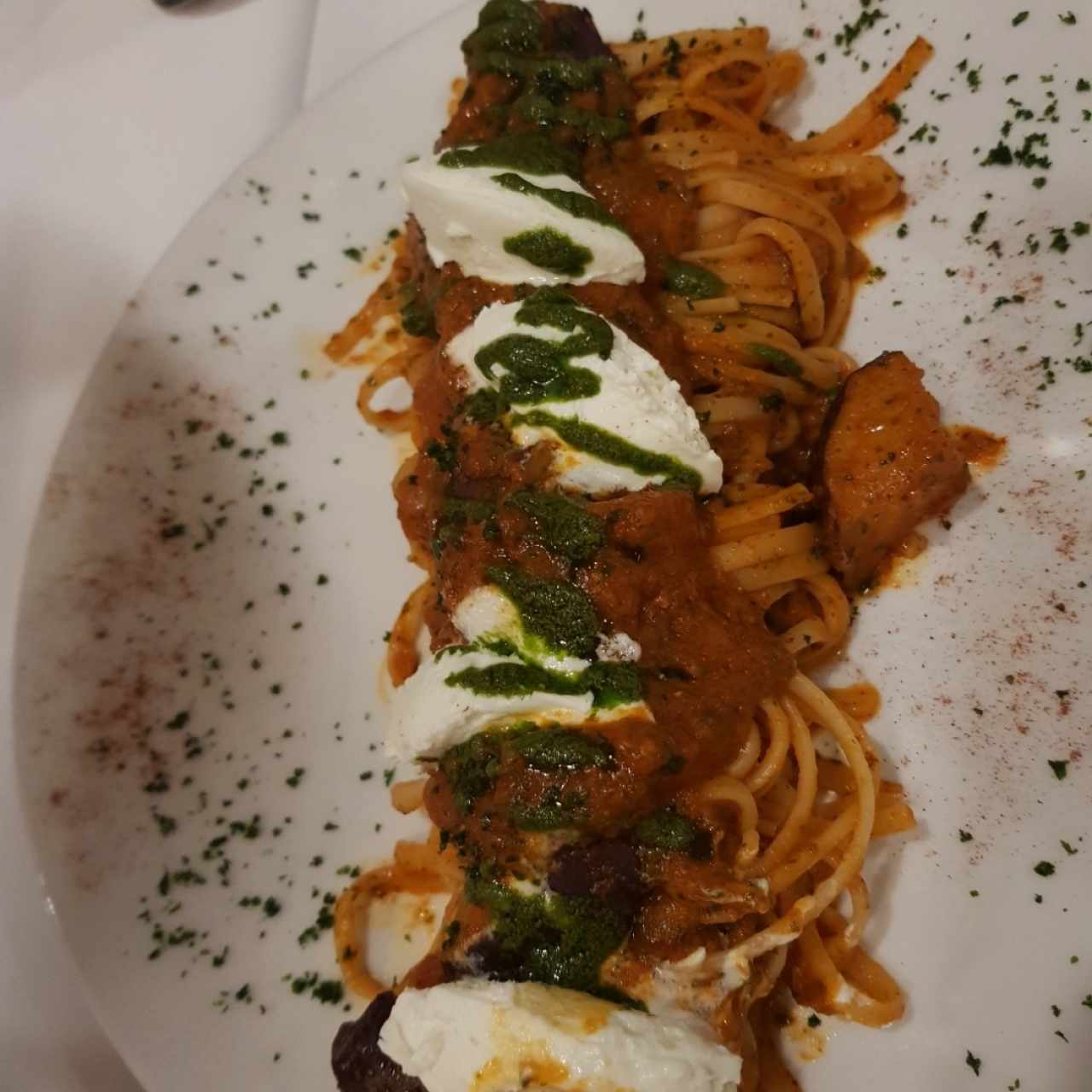 Linguini a la Nonna