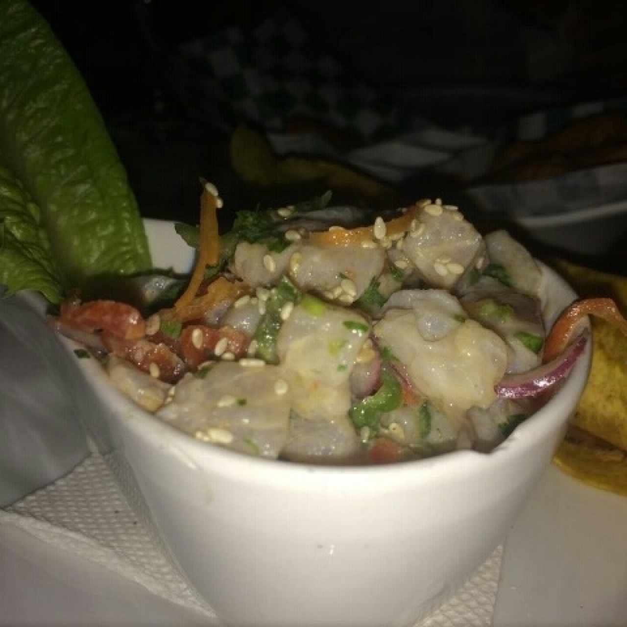 Ceviche de lau lau
