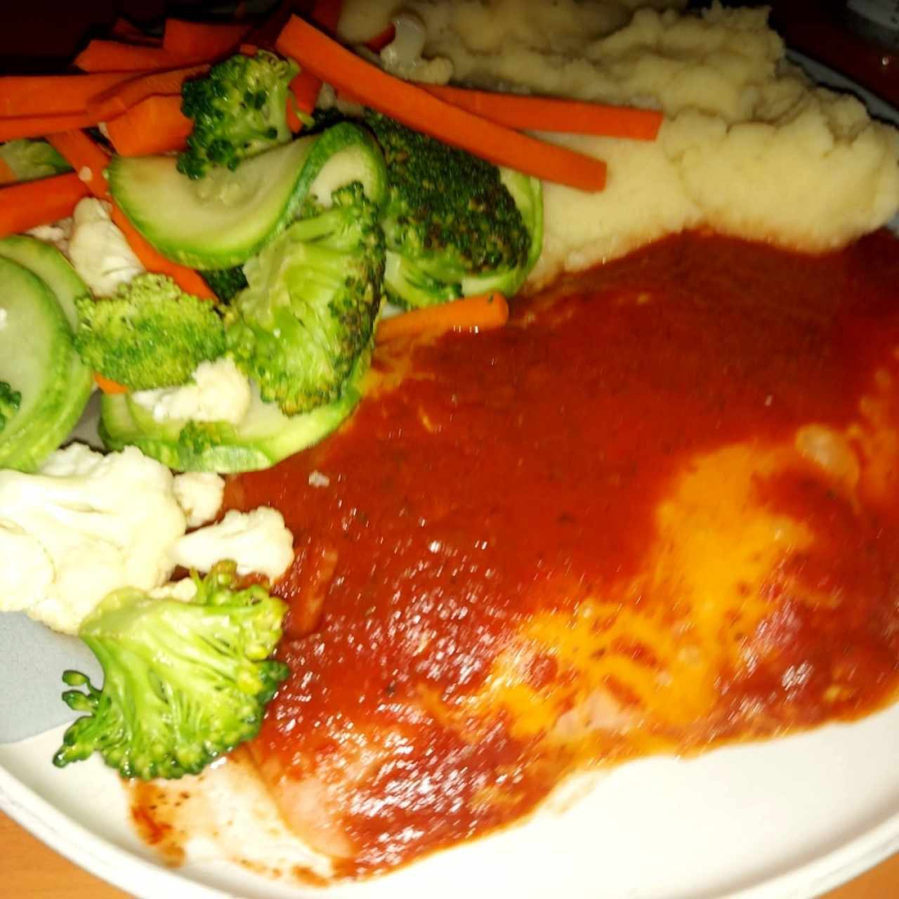 Milanesa de Pollo parmesana