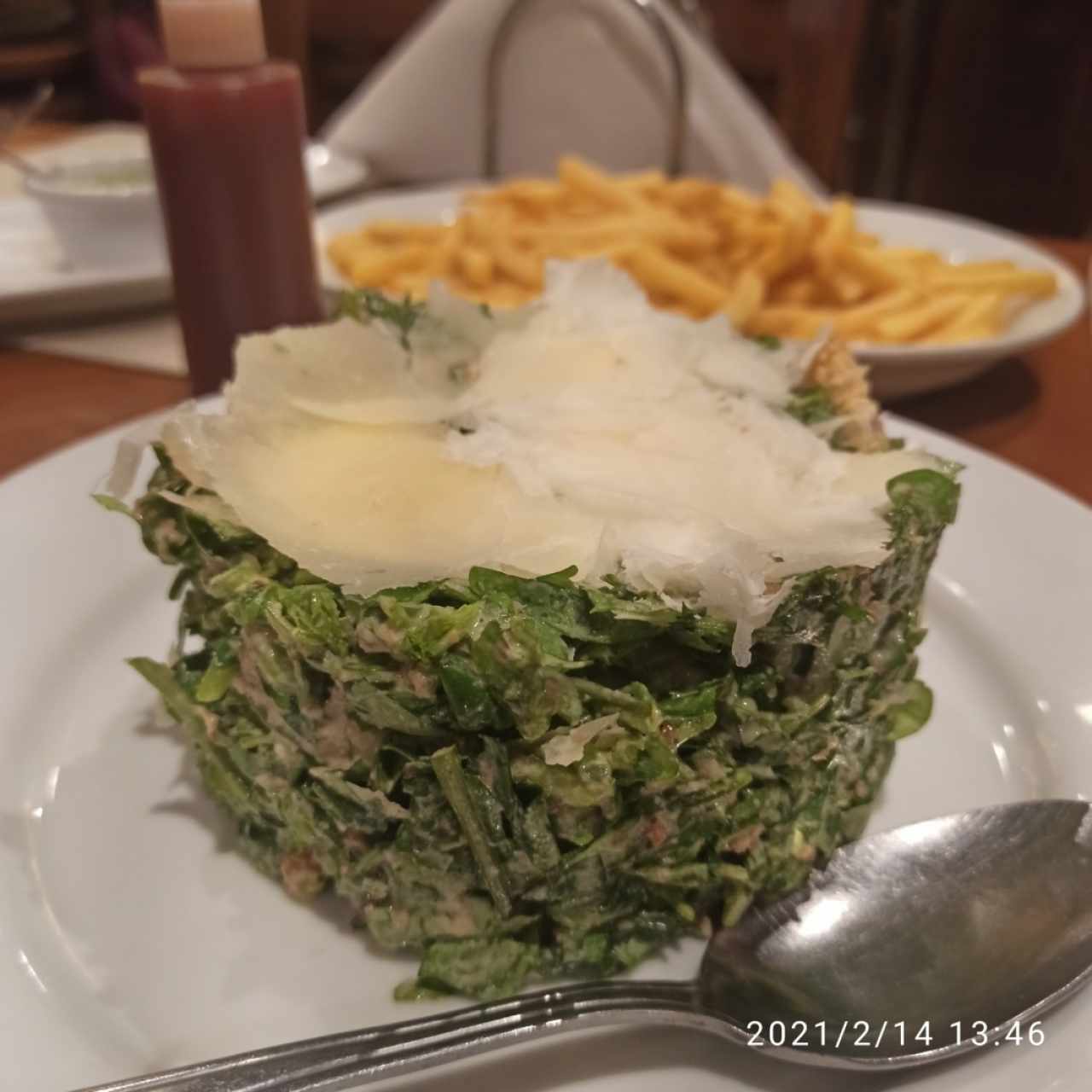 Ensalada César de berro