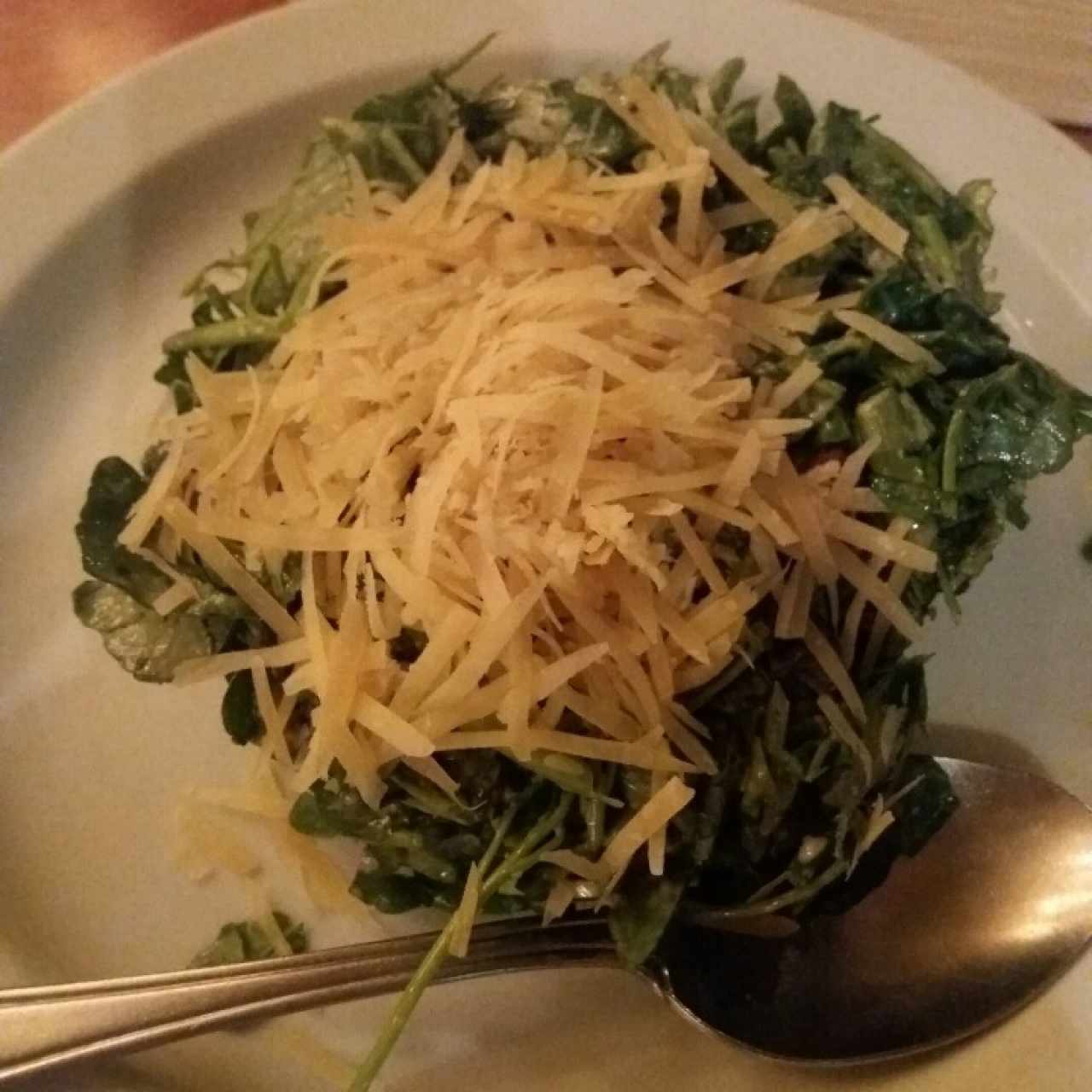 Ensalada cesar de berro 