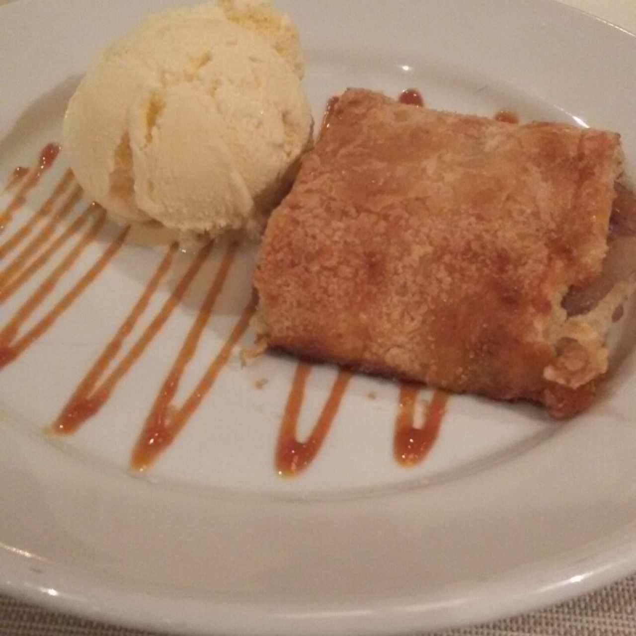 Strudel de piña 