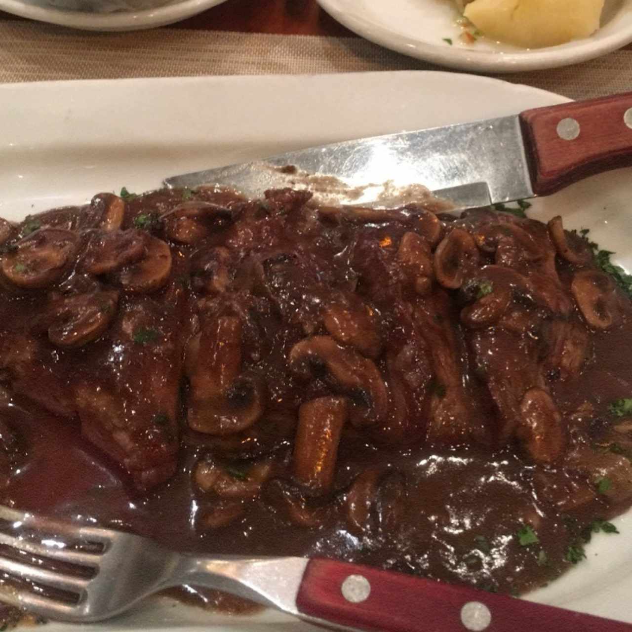 Lomito al Champiñon