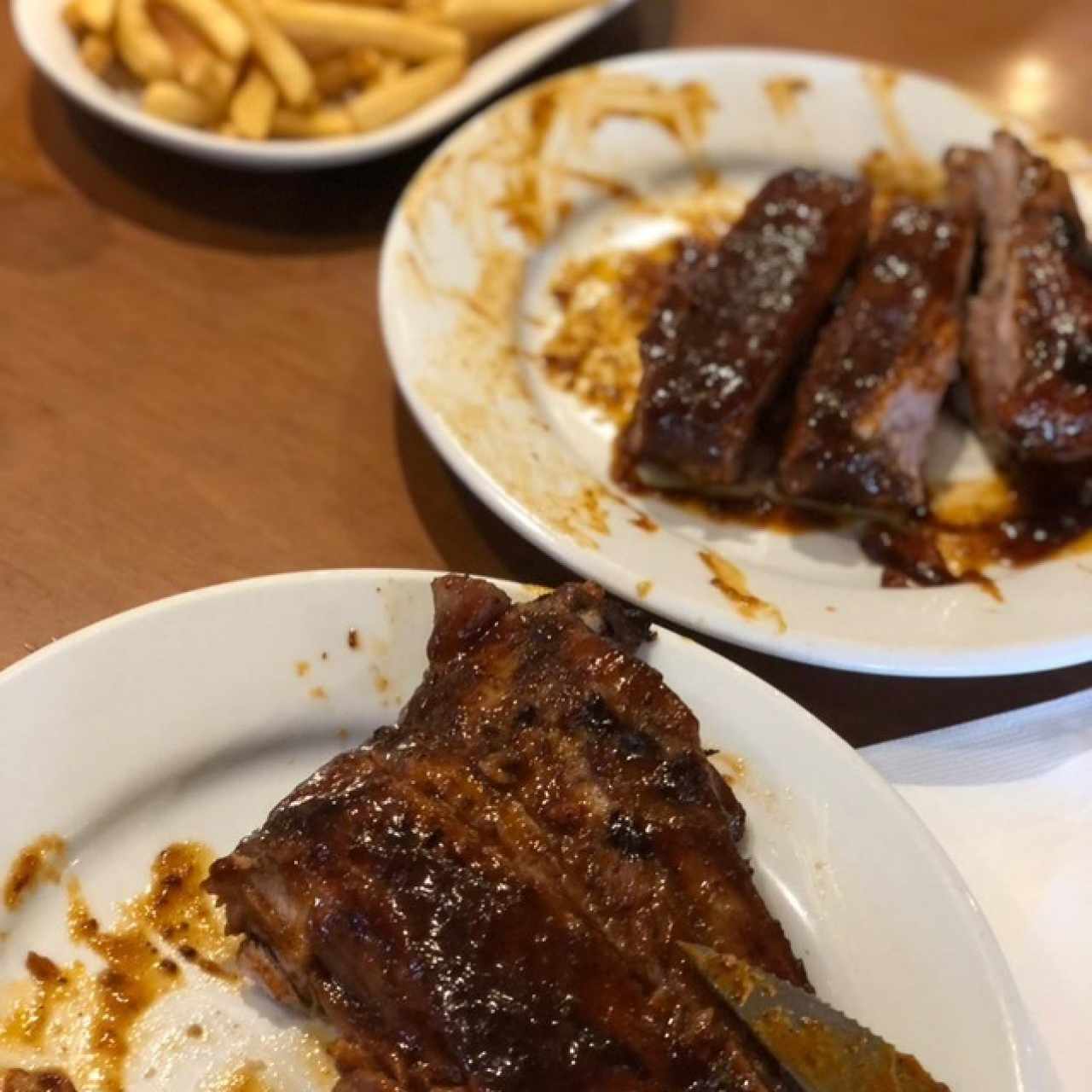 Rack de costillas BBQ