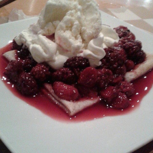 Crepe frutos del bosque