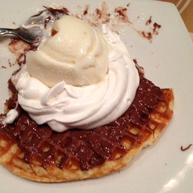 Waffle de Nutella