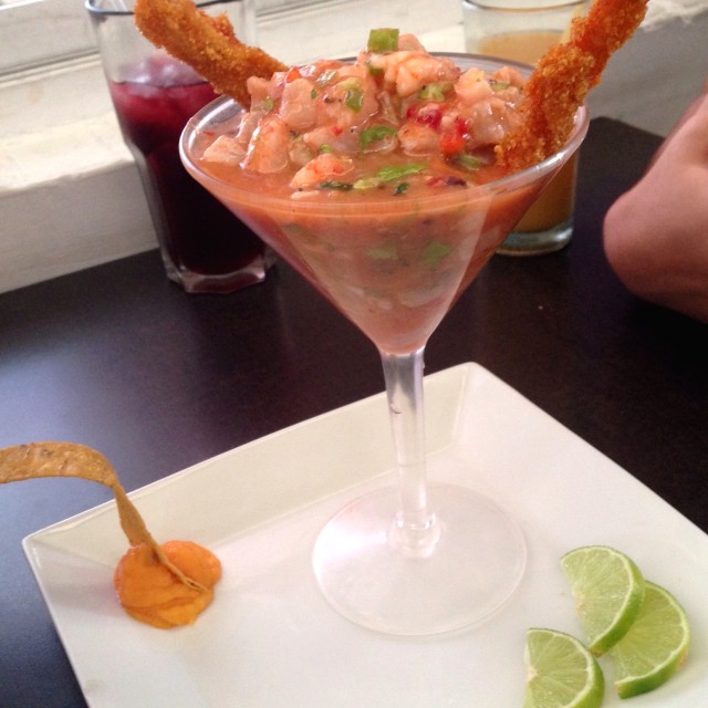 Ceviche sex on the beach 