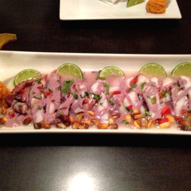 Tiradito de pulpo 