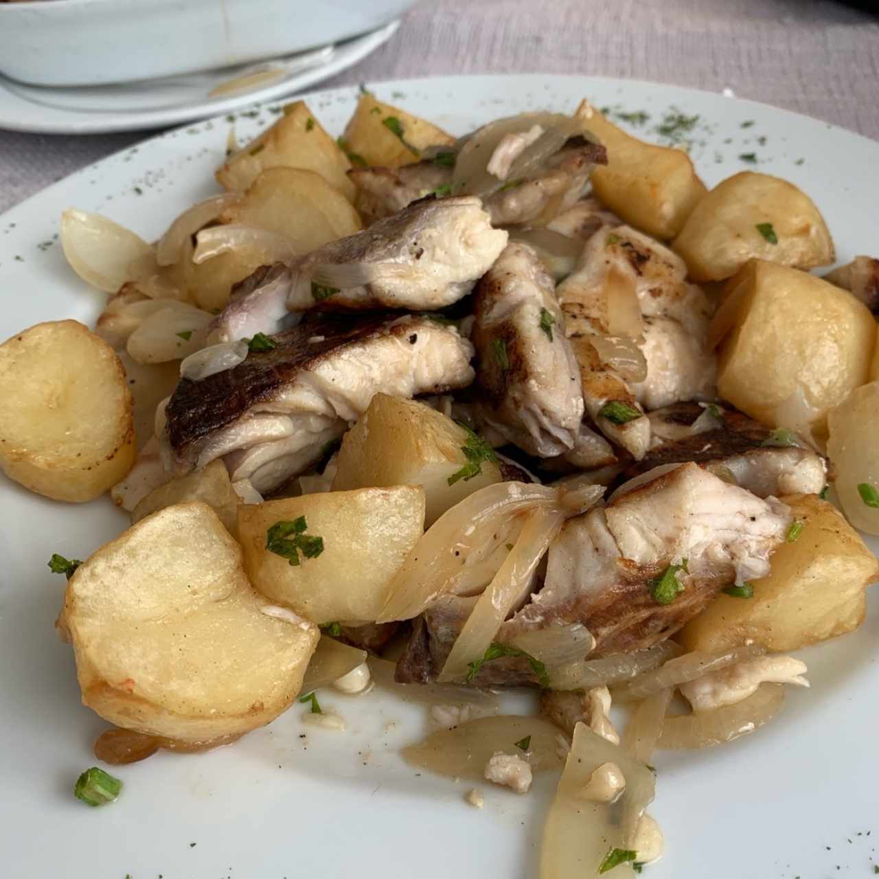 pargo con papa 