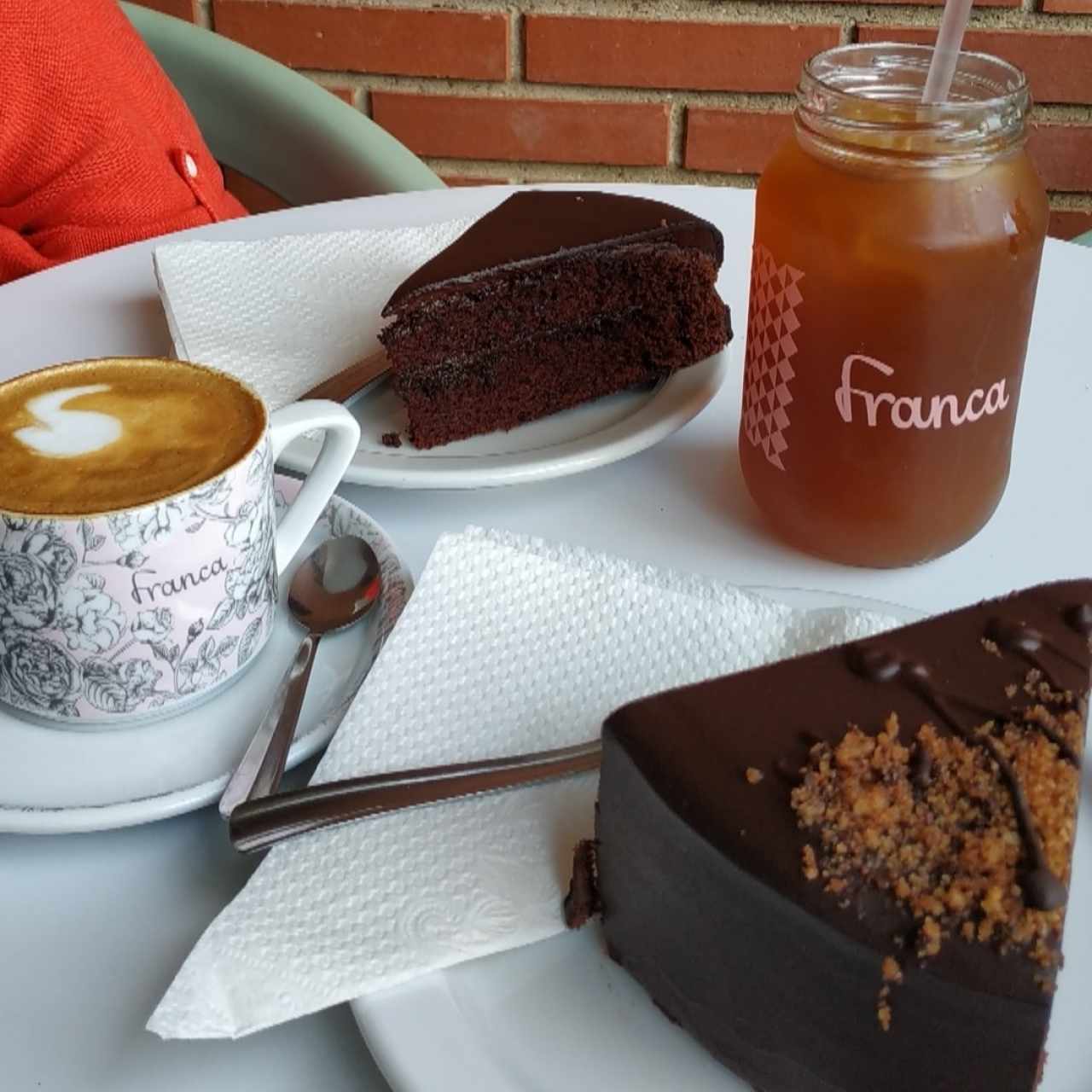 Torta de Doble Chocolate, Café y Papelón