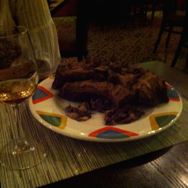Chocolate con 60% de cacao y Ron Veroes, exquisita combinación!!!