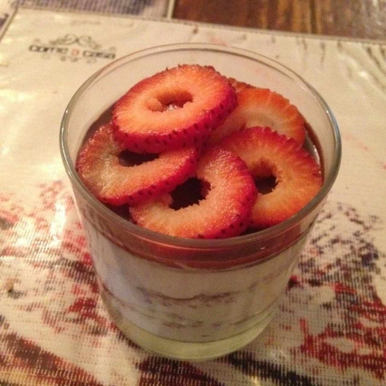 Lasagna de oreo