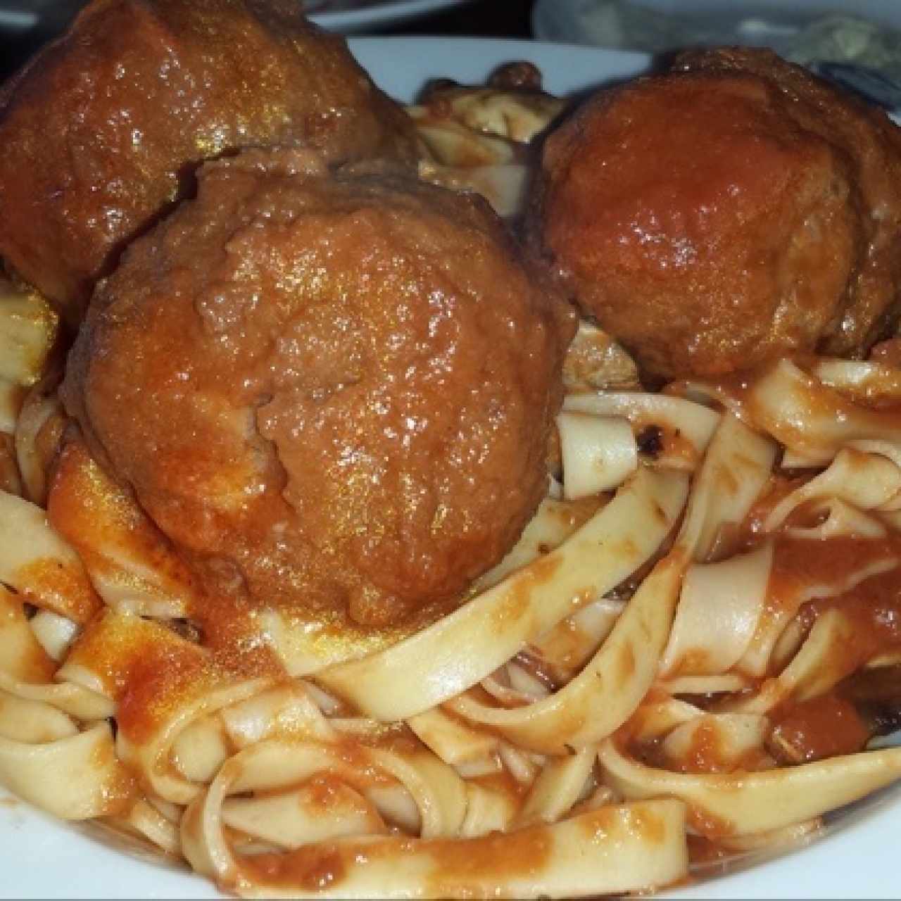 Fettuccini con Polppete di Agnello