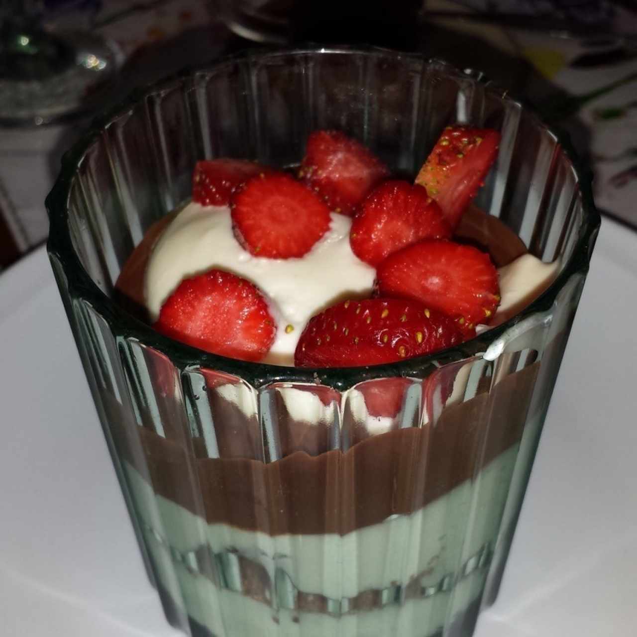 Lasaña de chocolate