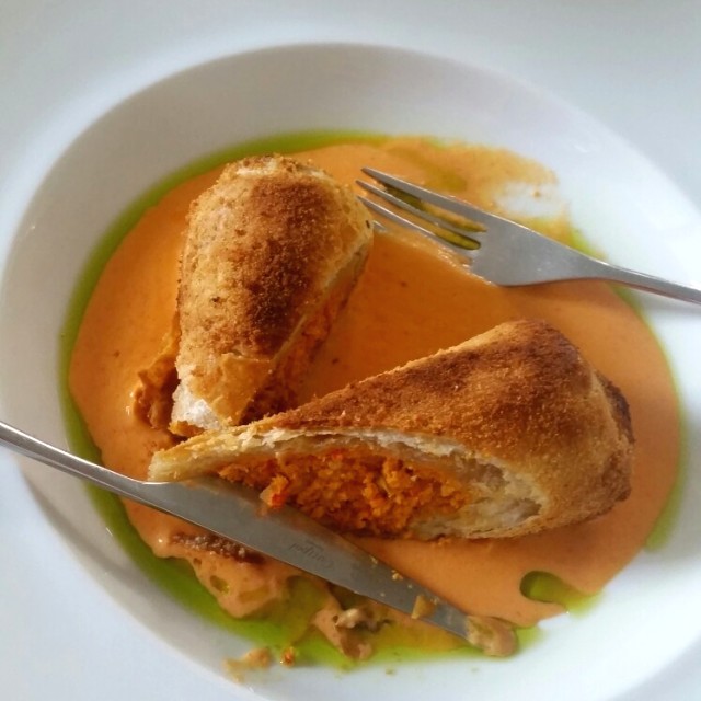 Strudel de cazón 