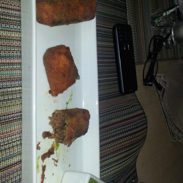 Croqueta de asado negro