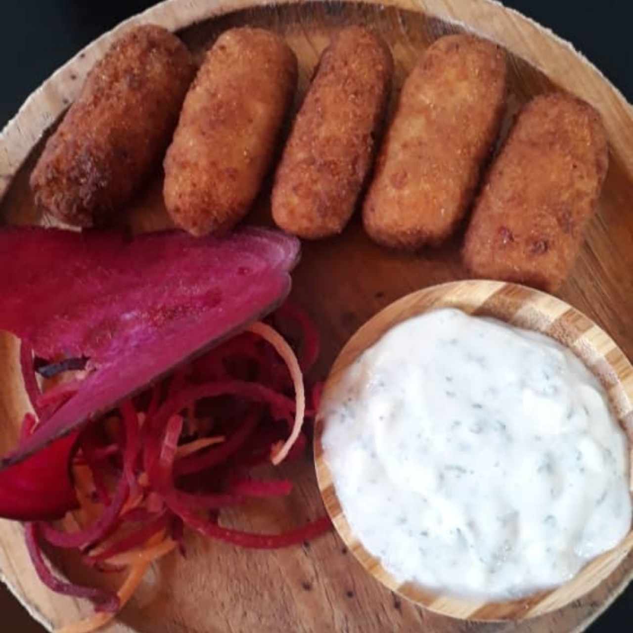Entradas - Croquetas de Cangrejo
