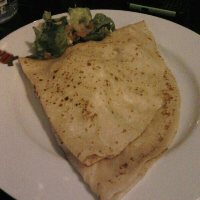 Crepe de pollo con maíz ¡Deliciosa! 