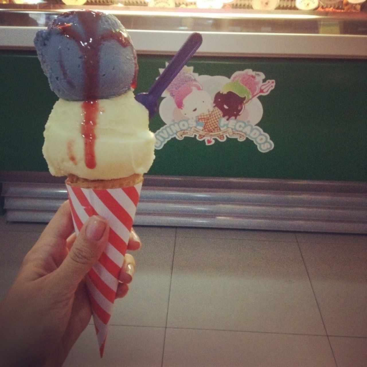 Helado de Tequila y piña colada 🍹
