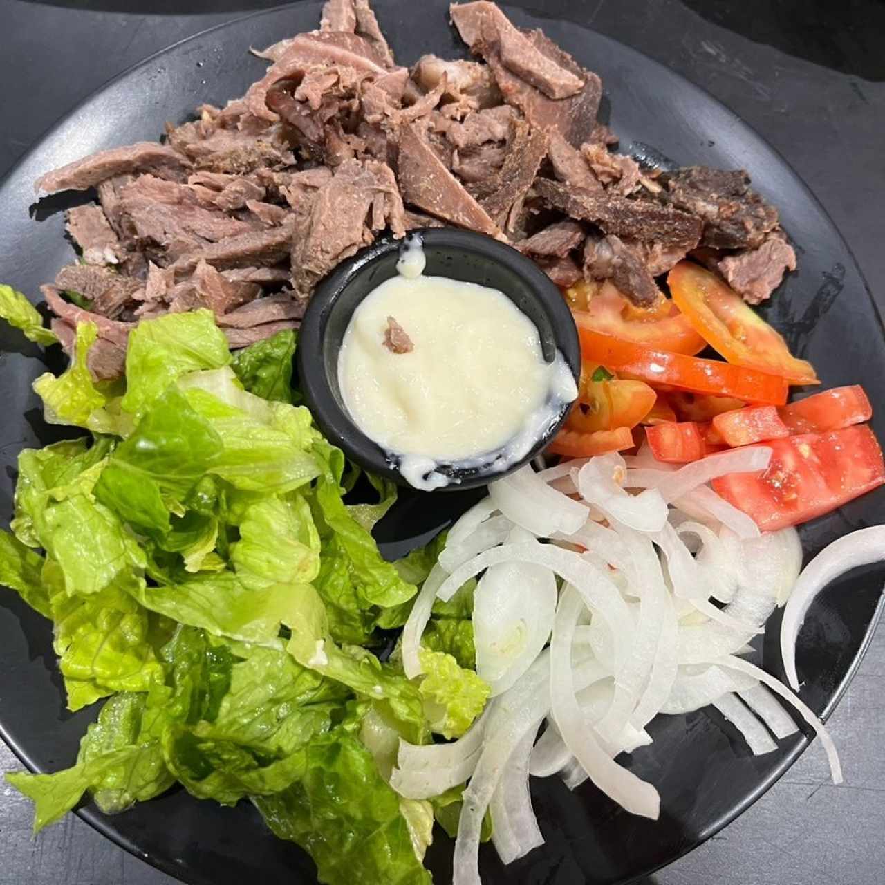 Plato shawarma