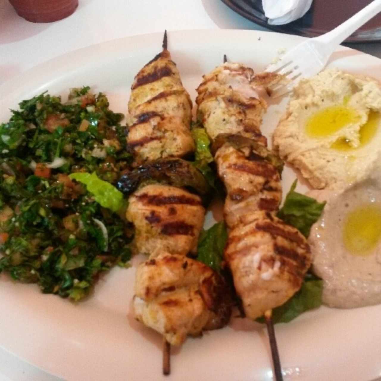pincho de pollo 