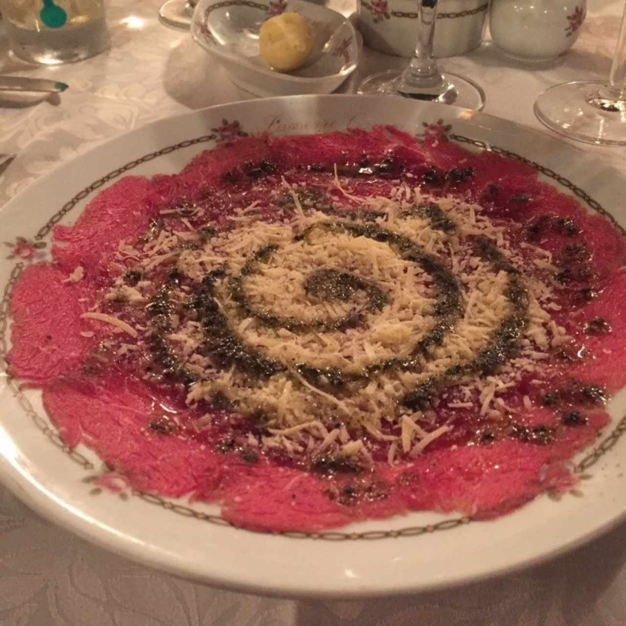 carpaccio de lomito