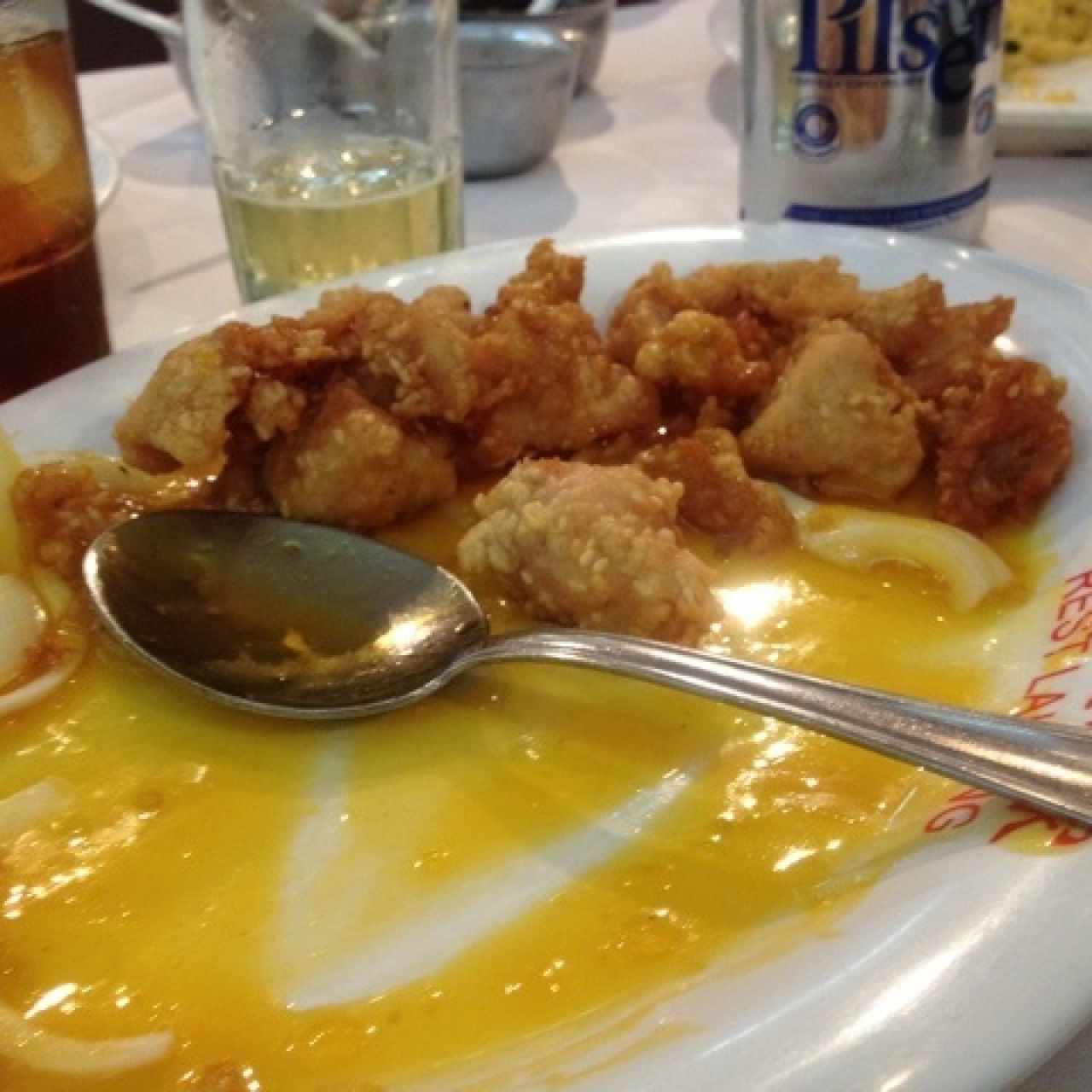 pollo con mil y ajonjoli