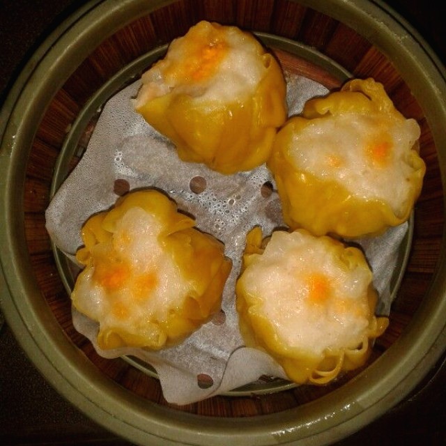 Dim Sung rellenos de cerdo y vegetales