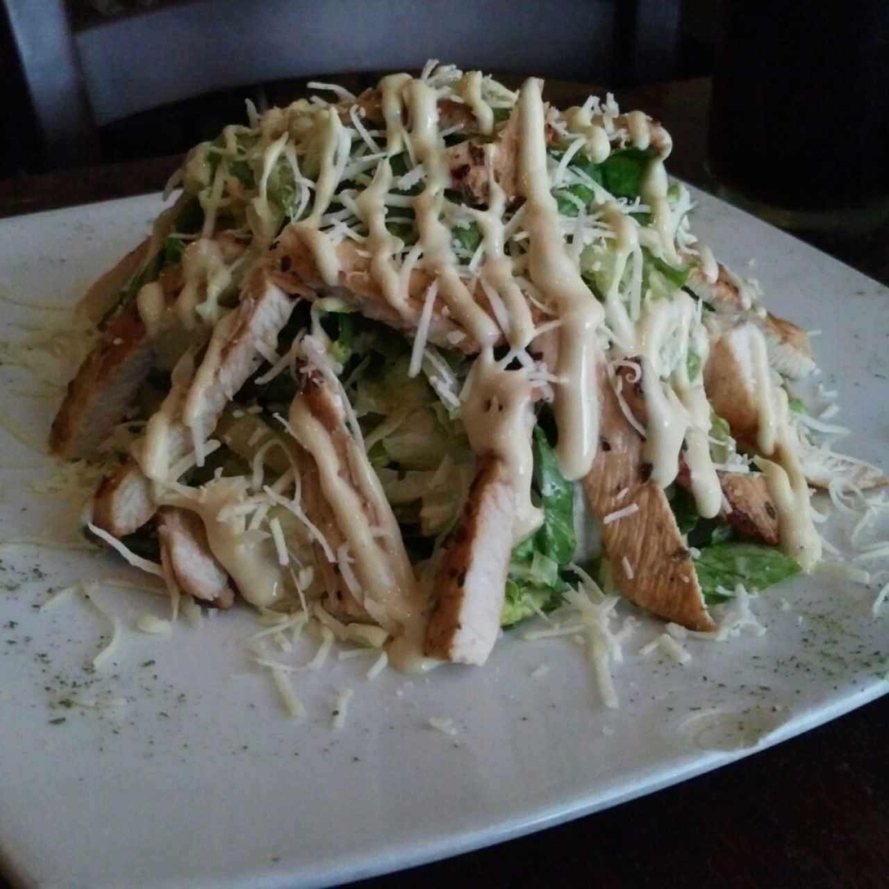 Ensalada Cesar con pollo