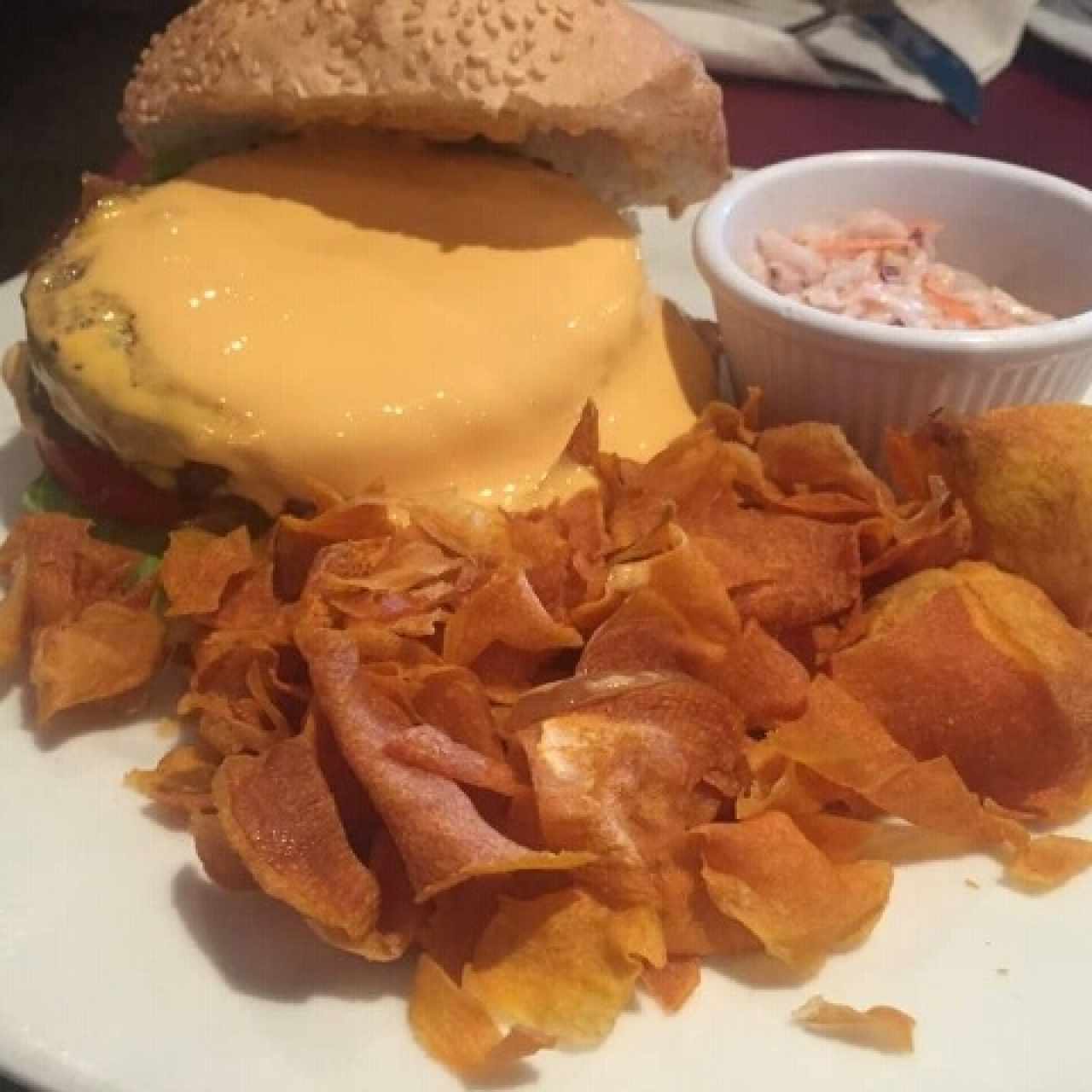 hamburguesa con queso