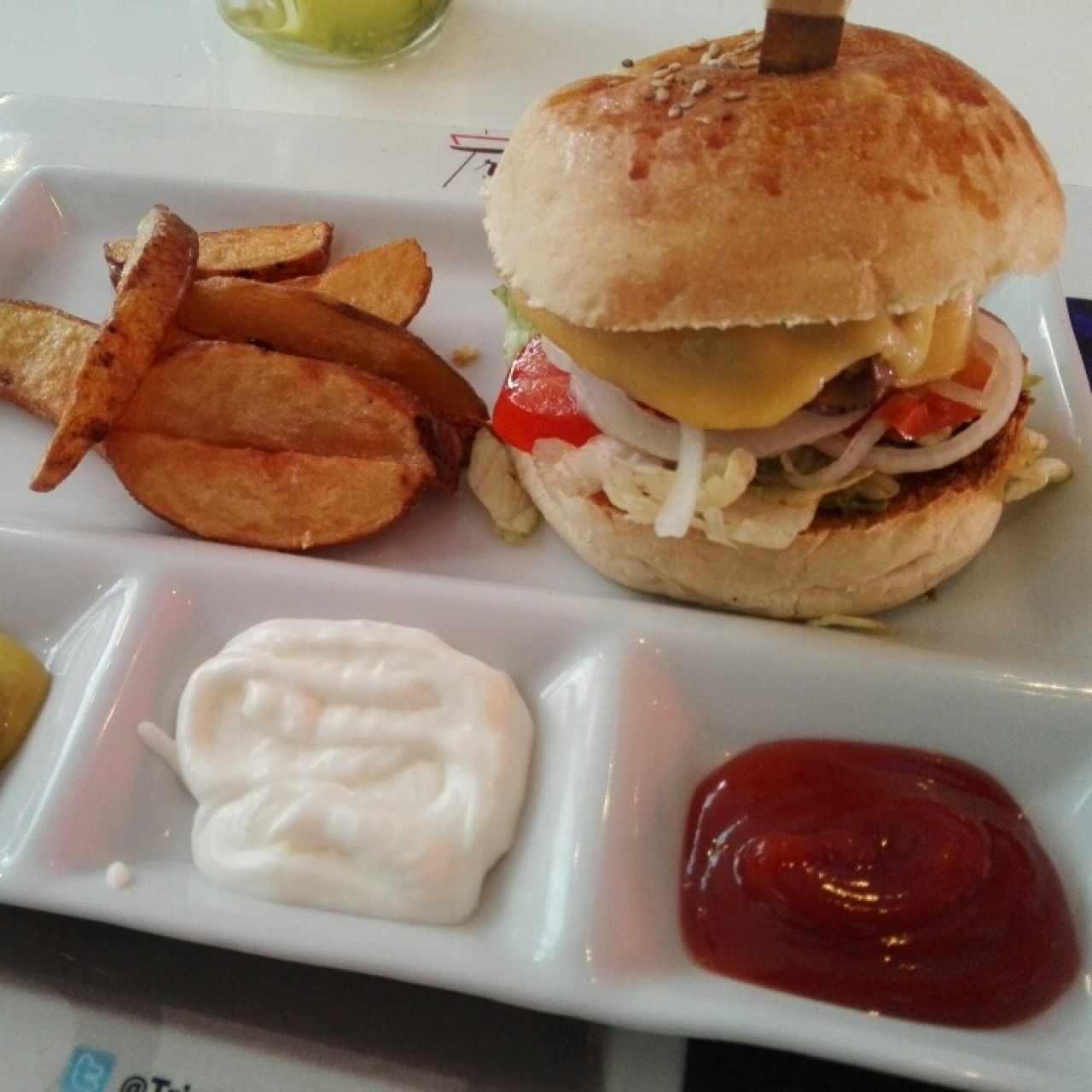 hamburguesa vegetariana