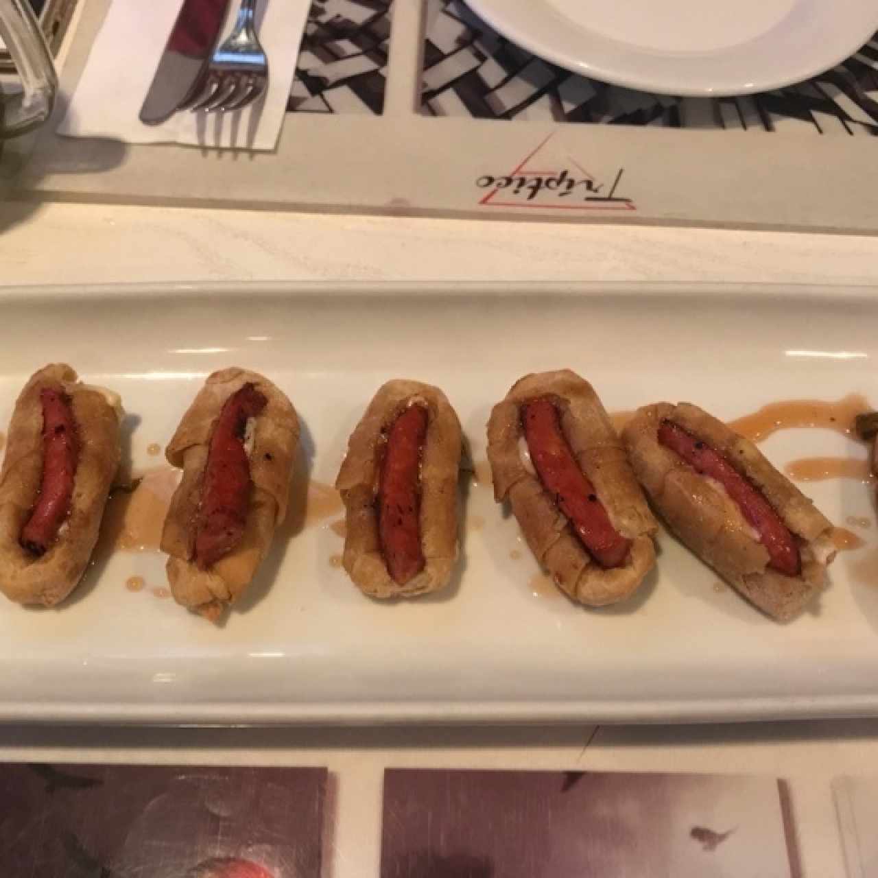 Tequeños de chistorra