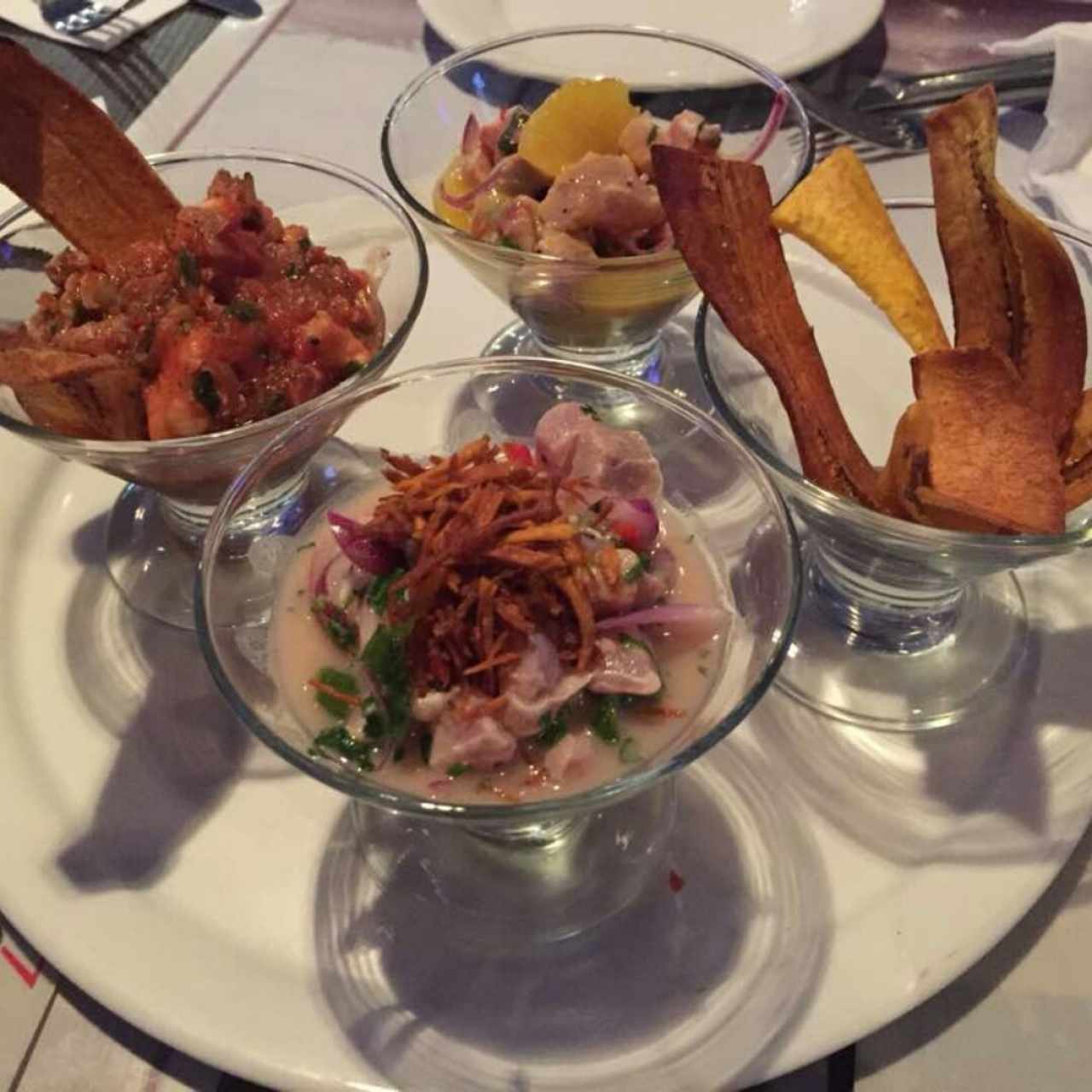 Tríptico de Ceviche