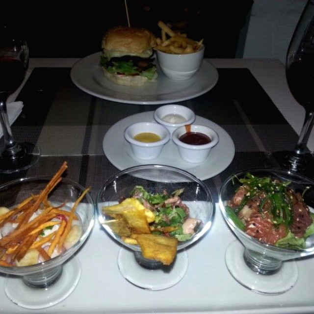 Triptico de ceviches 