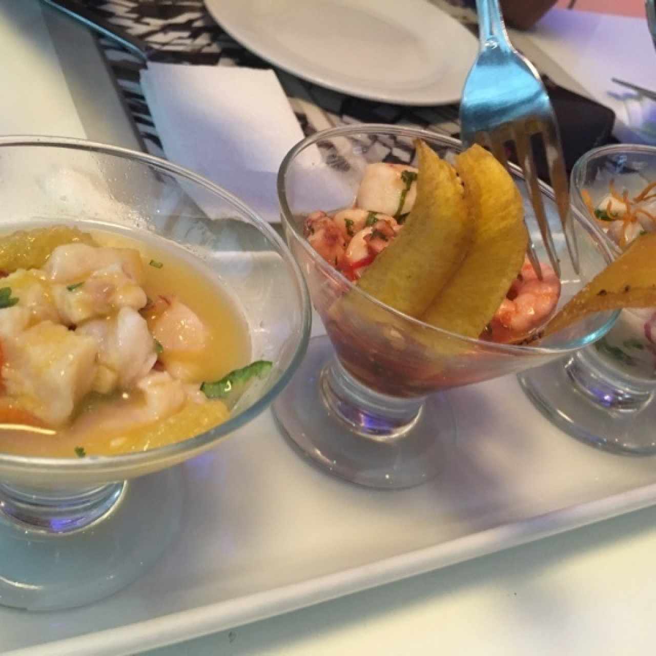 Trío de Ceviches