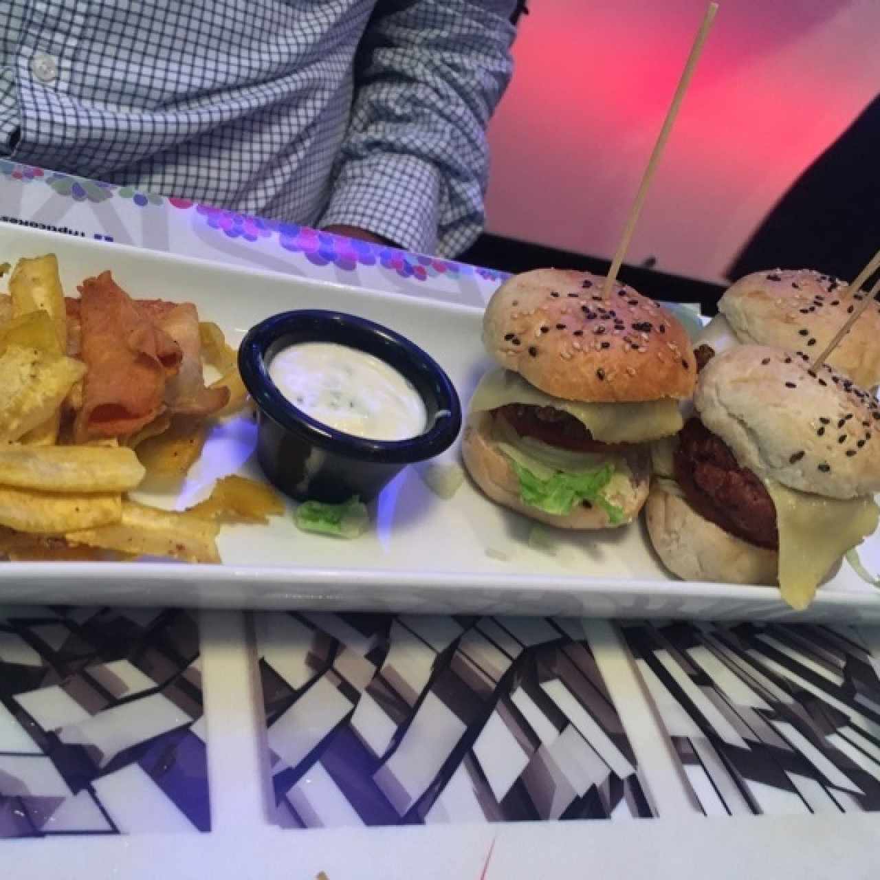 Tríptico de Hamburguesas