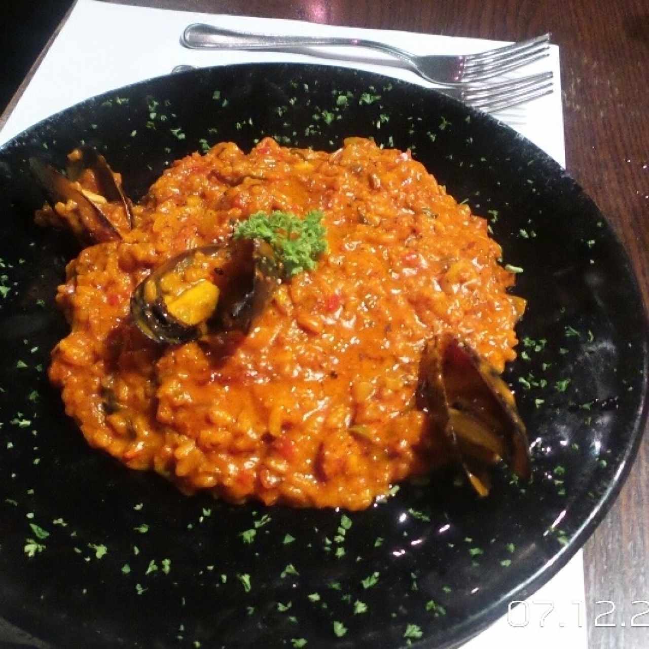 Rissotto Frutos del mar