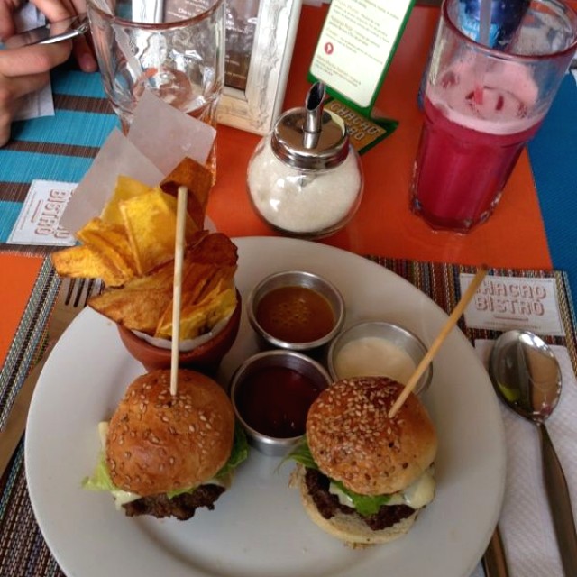 Dúo de hamburguesas 