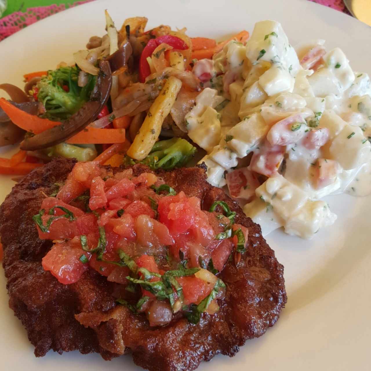 milanesa de carne