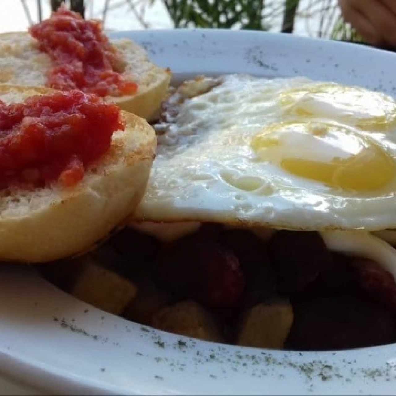 huevos estrellados