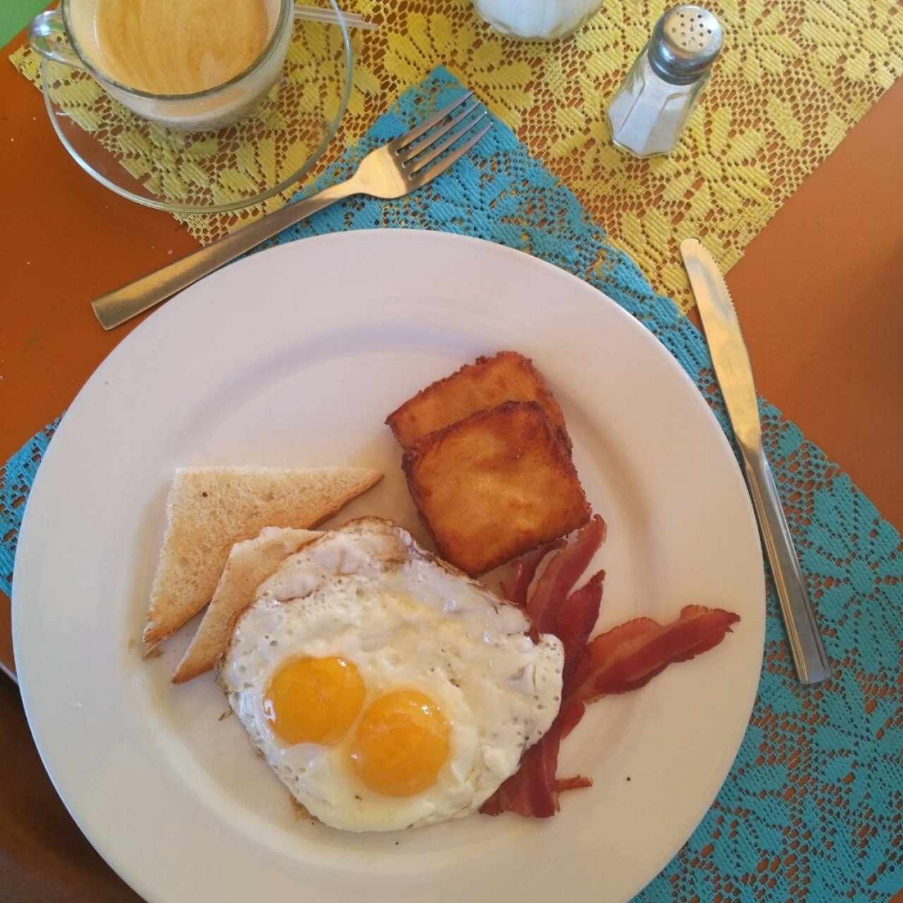 Desayuno queso a la plancha 😍